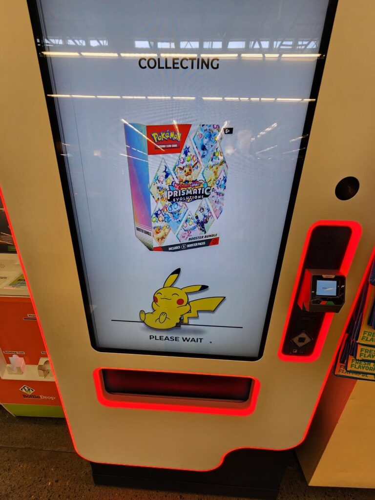 I finally got something from a vending machine, open it with me!