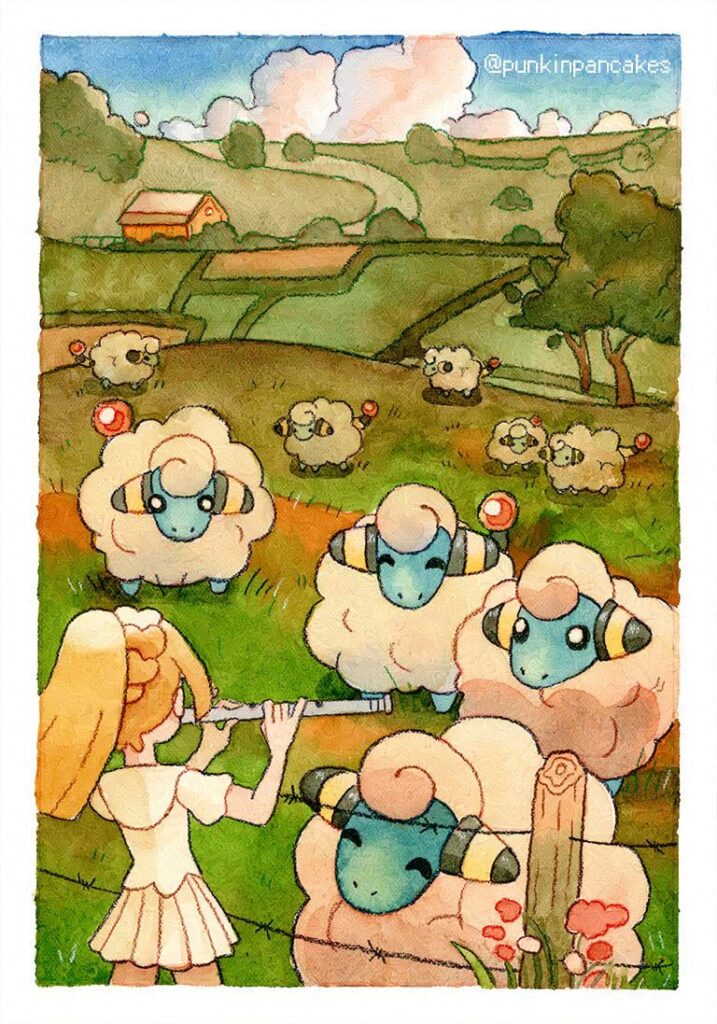 [OC] Lillie playing to the mareeps