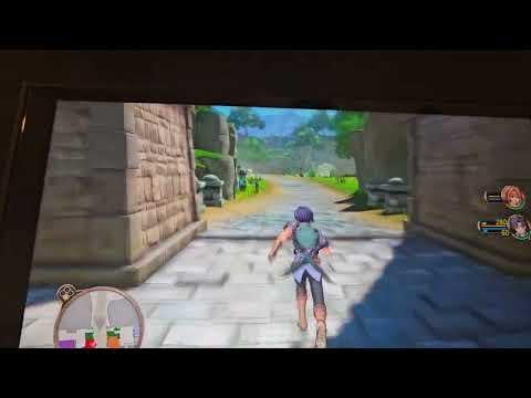 Trails in the Sky First Chapter Switch 2 Version Handheld gameplay