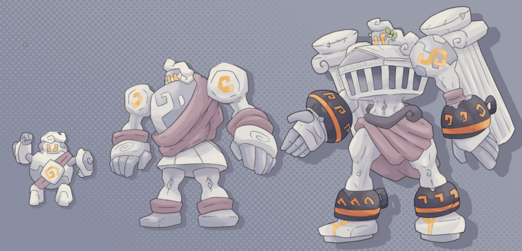 Regional Golett, Golurk and an evolution
