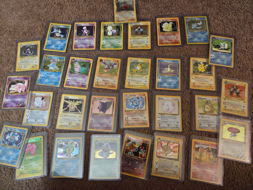 My 90's holo's!