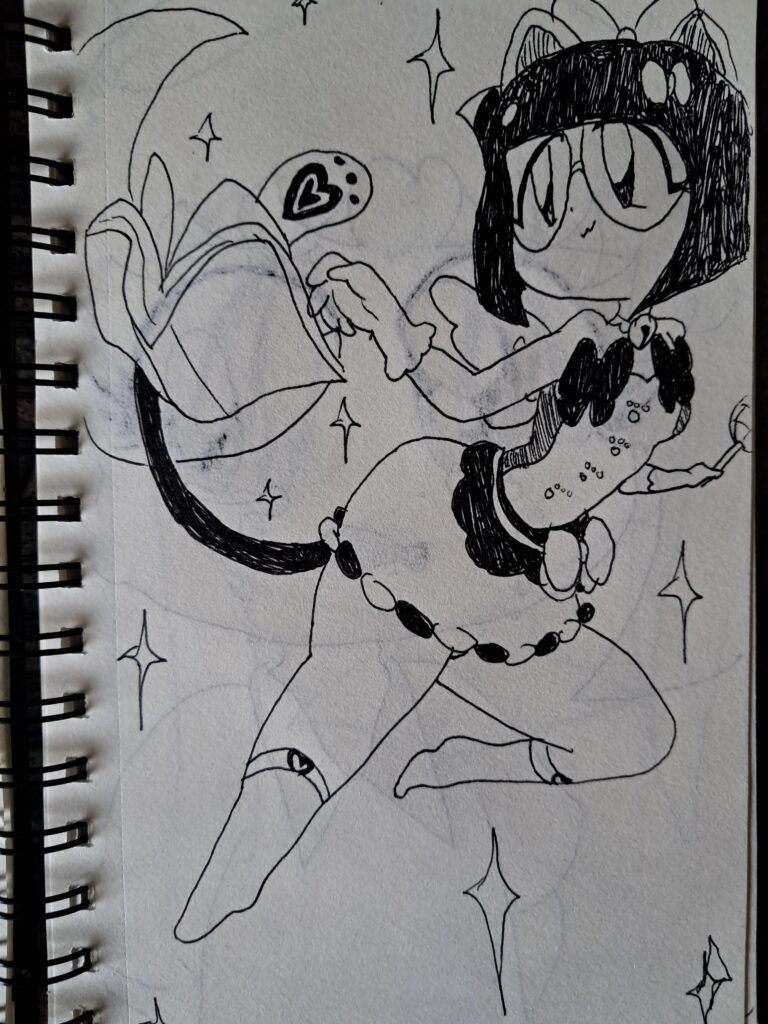 Shauntal in her magical form!