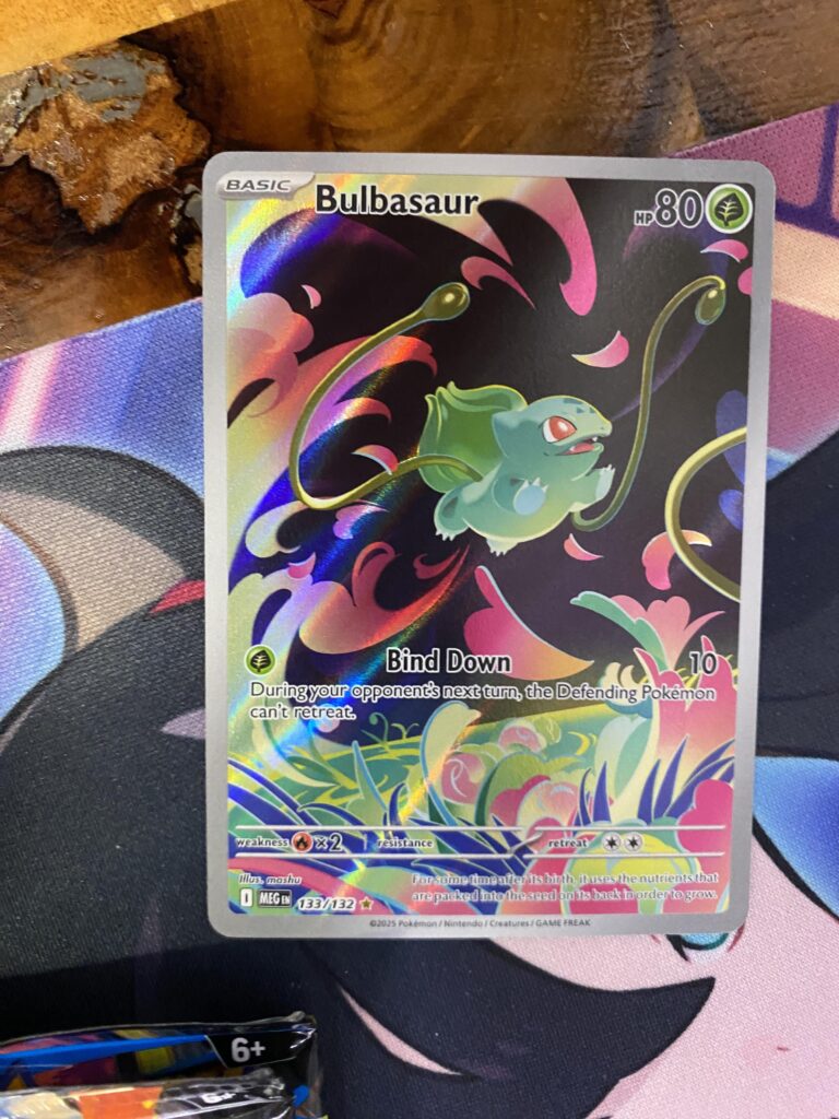The new Bulbasaur is absolutely stunning in person!