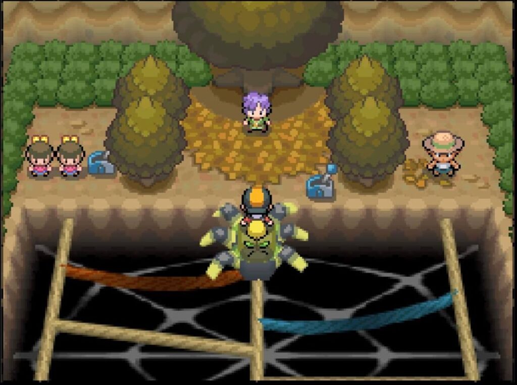 In Pokemon Heartgold..