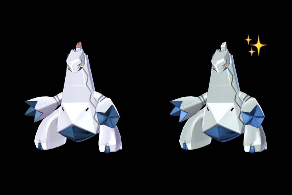 Duraludon shiny comparison