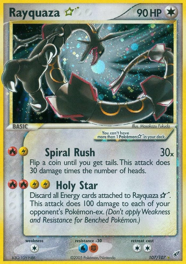 What is your favorite Rayquaza card?