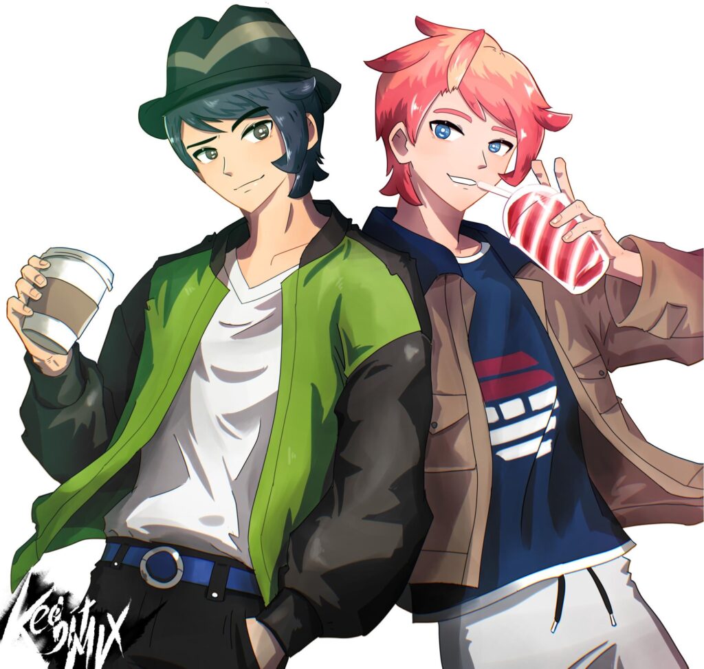 [OC] Paxton & Urbain (Drink Break Duo)