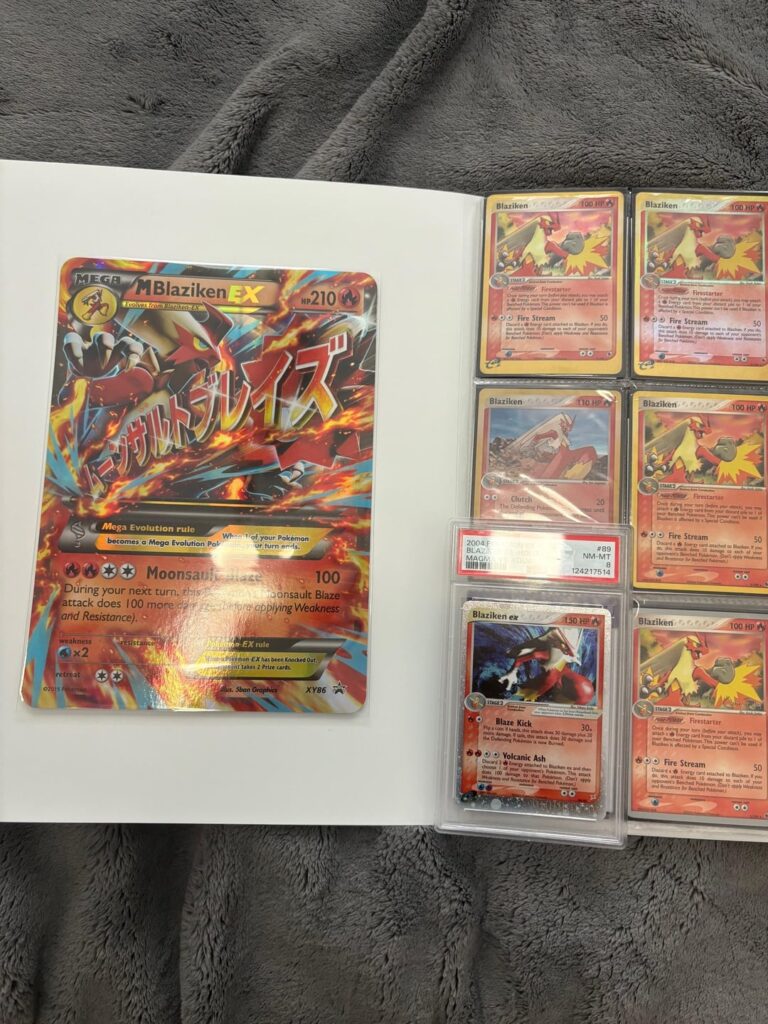 English Blaziken Master Set Completed!