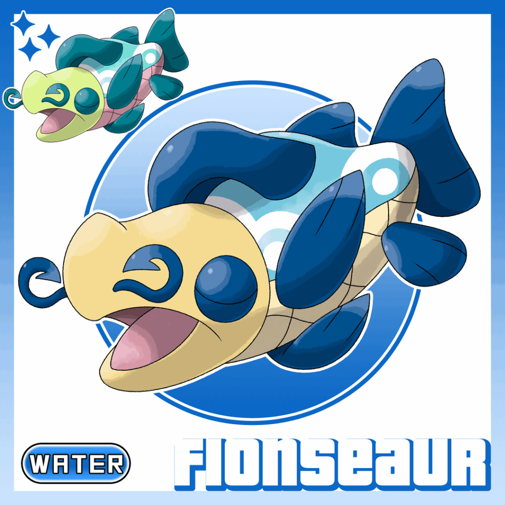 the salmon of knowledge, pokemonified!