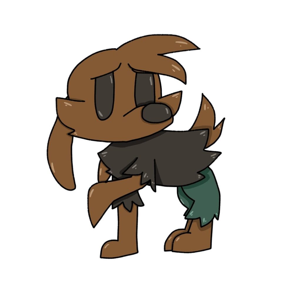 Line Based on Sam from Sam & Max