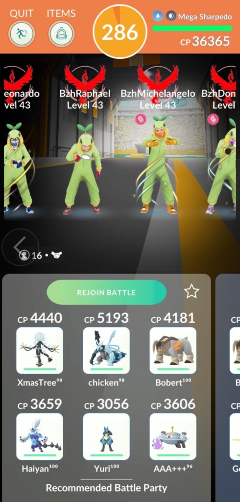 Lobbied with the ninja turtles