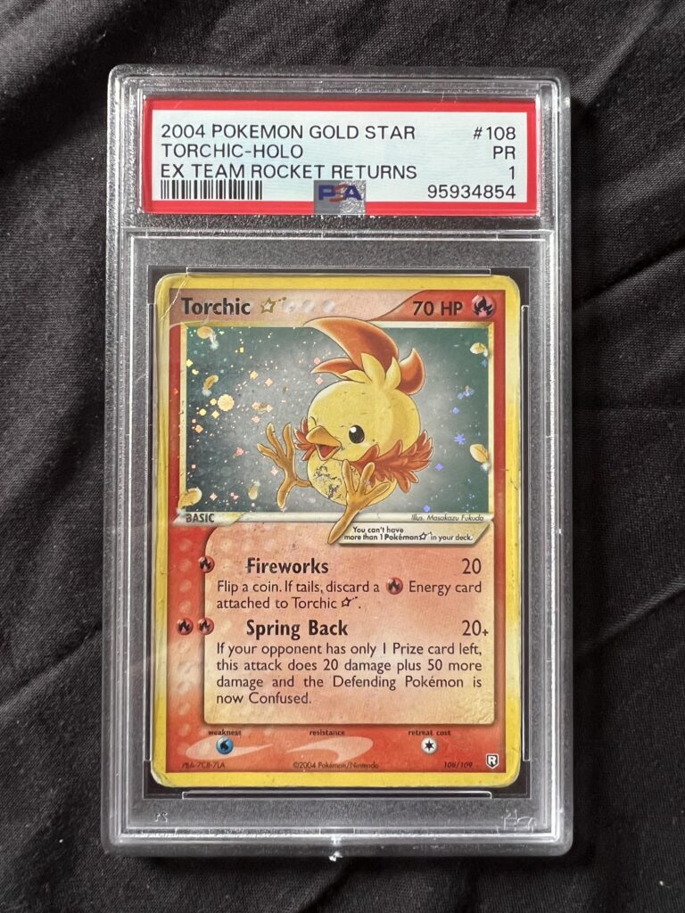 Decided to grade one of my childhood cards.