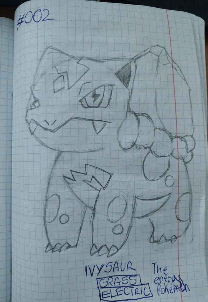 The evolution for the starters's regional forms.