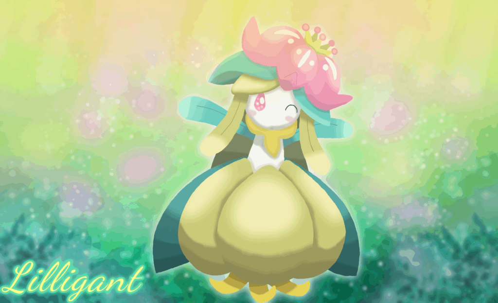 (OC) Shiny Lilligant! 💚✨