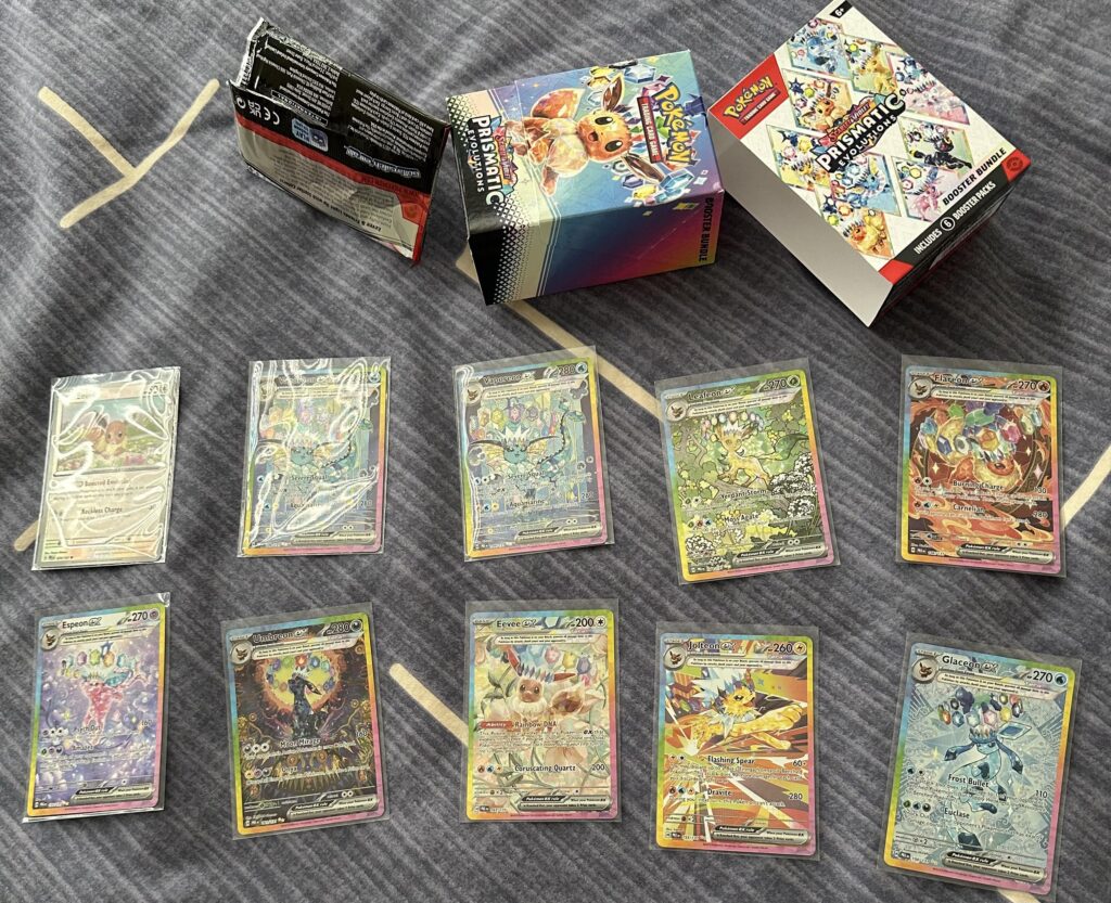 Pulled an error god pack with two vaporeons instead of sylveon yesterday