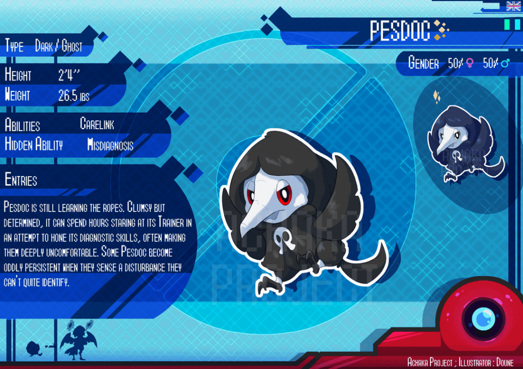 Fakemon - Pesdoc et Horask