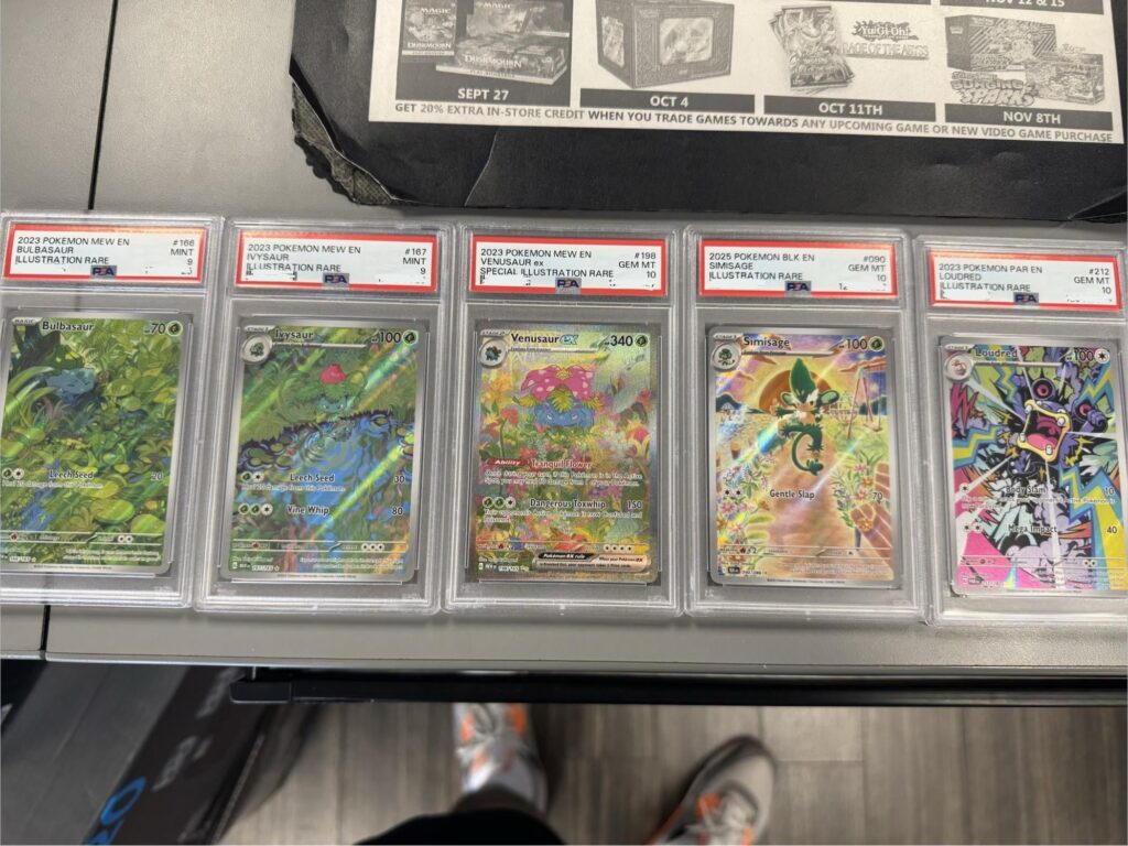 Picked up my GameStop PSA submissions today!