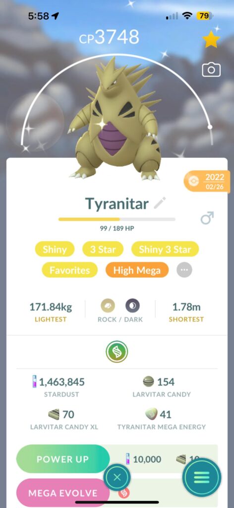 The catch info is no longer at the top of the Pokemon summary