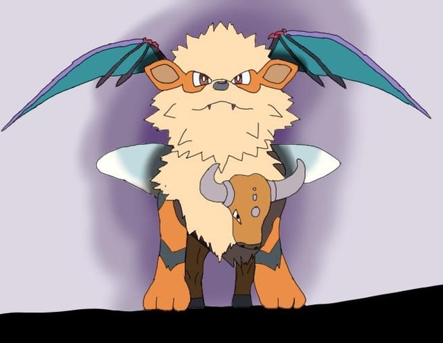 So I had a drawing of a fused Pokemon error on Pokemon go that I drew around lol.