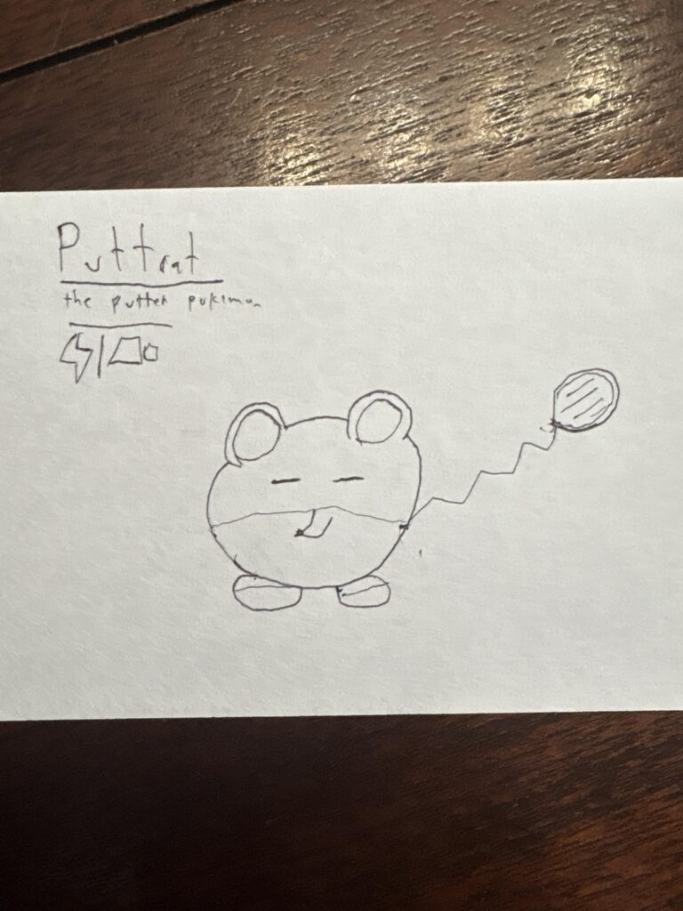 Puttrat, the putter pokemon.