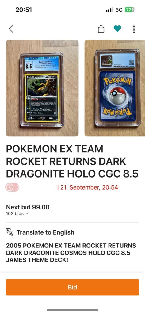 Badly cut CGC label makes me not want to buy it