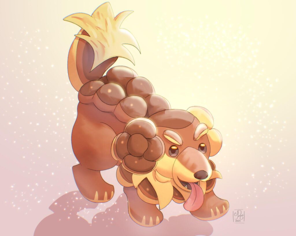 Dachsbun I did for my friend (OC)