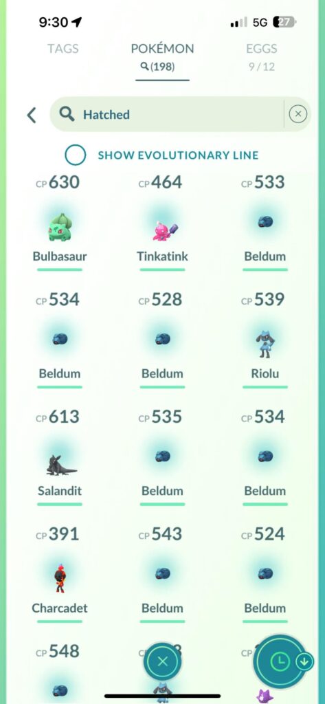 Beldum dominating 10k egg hatches