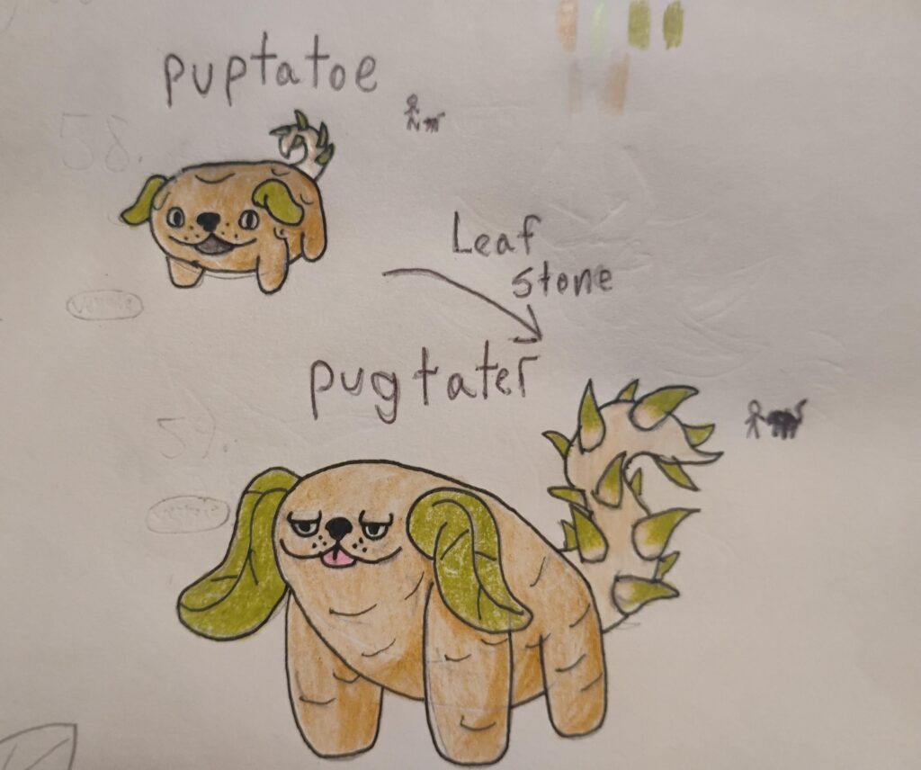 Puptatoe and Pugtater the potato puppies!