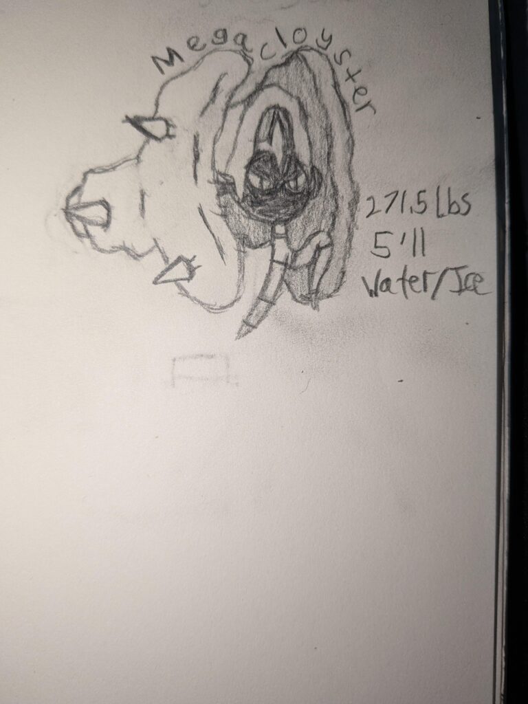 Creating a mega evolution every day until pokemon legends z-a comes out - Day 1: Mega Cloyster