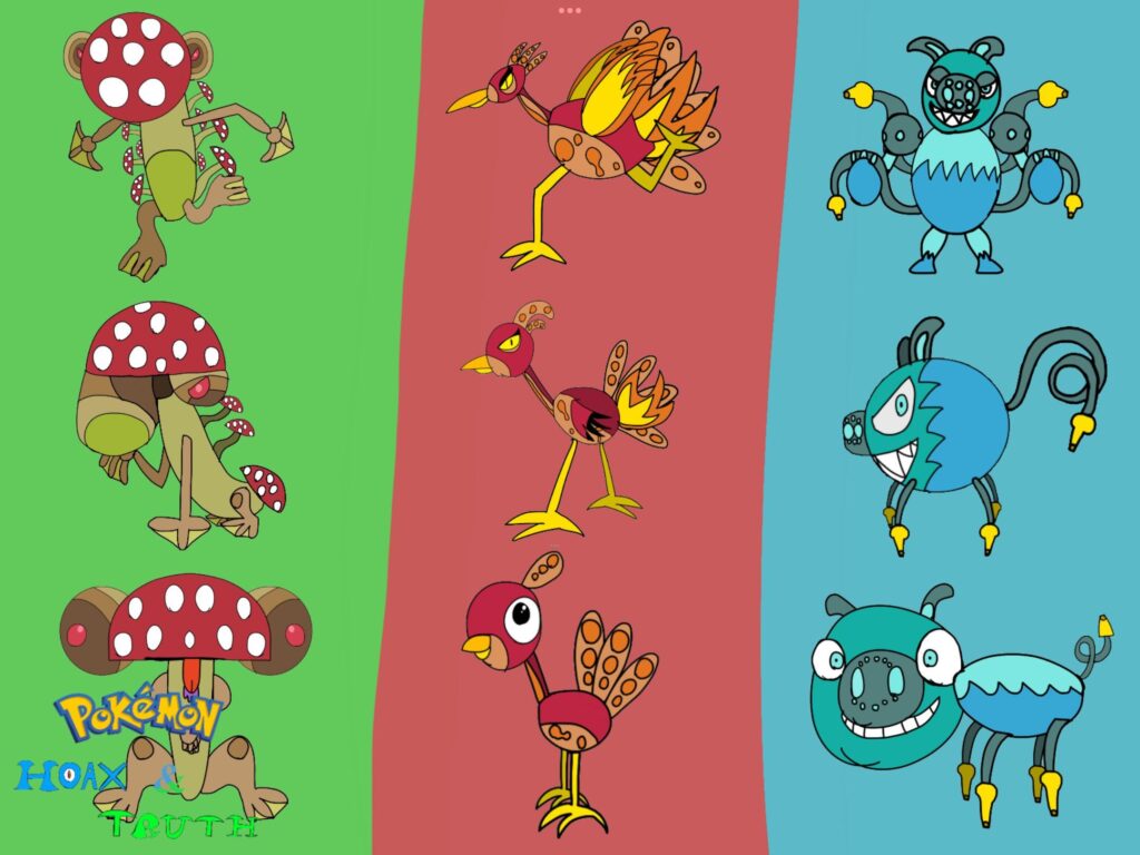 Here’s My Starters For My Fakémon Region, Who You Choosin’
