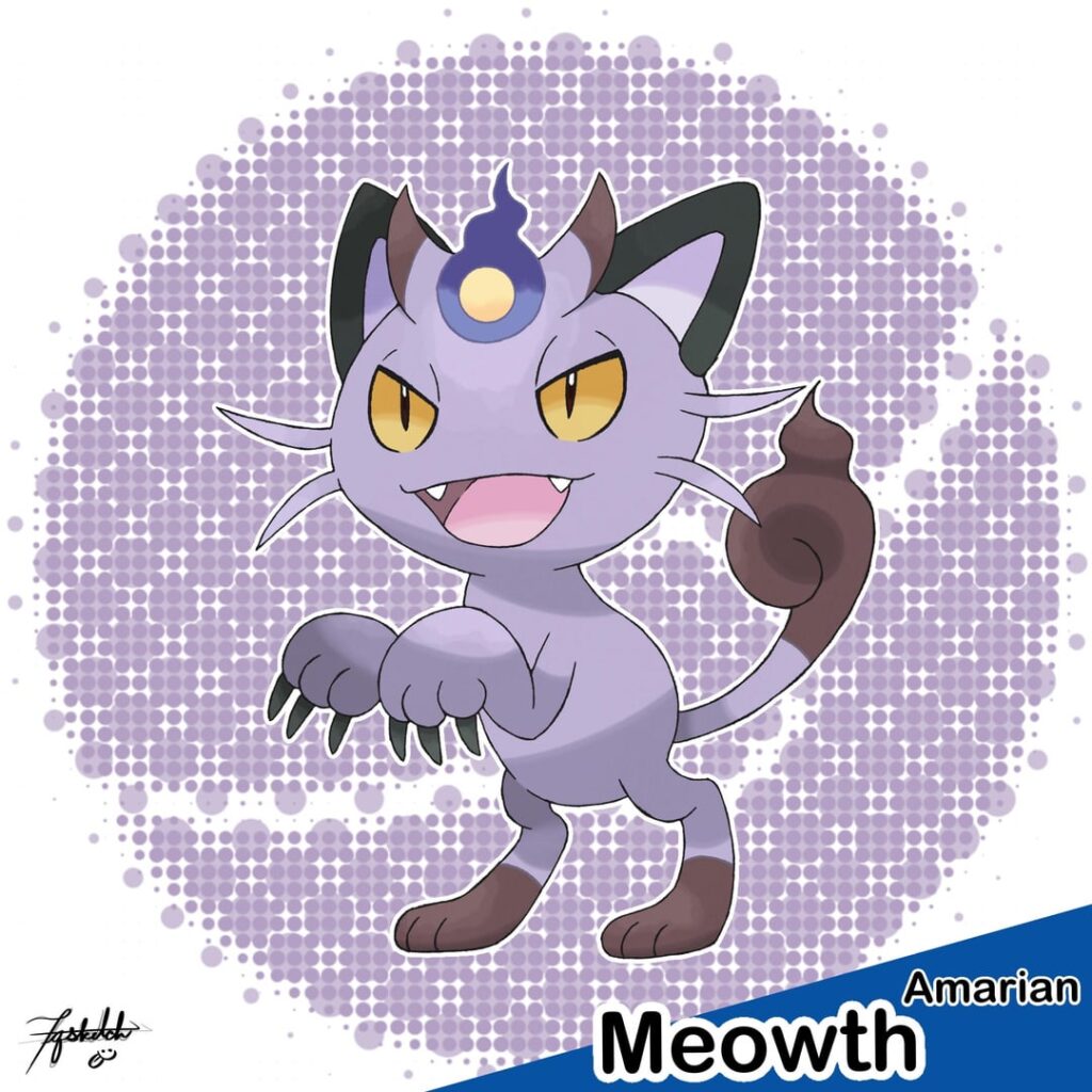 My region’s Meowth and Persian