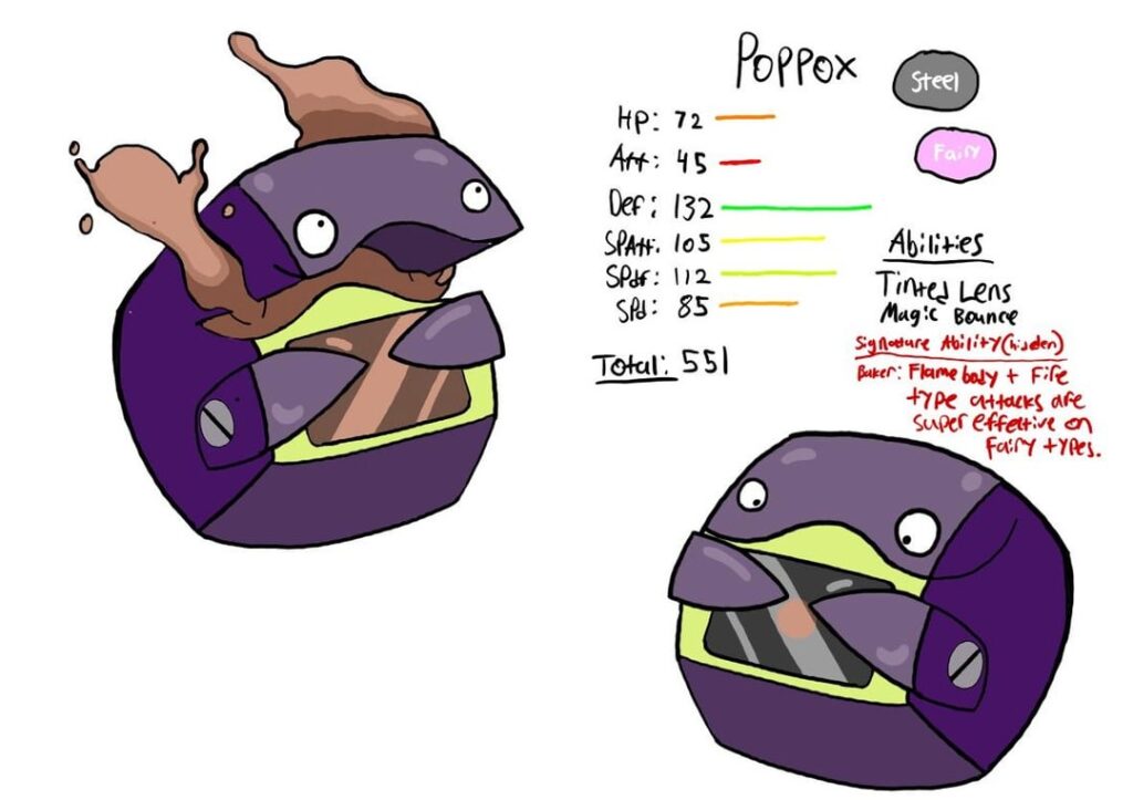 Poppox (air fryer Pokemon)