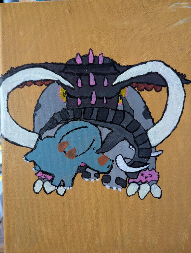 Phanpy family (update) [OC]