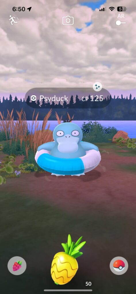 Shiny event Psyduck on my 2nd try