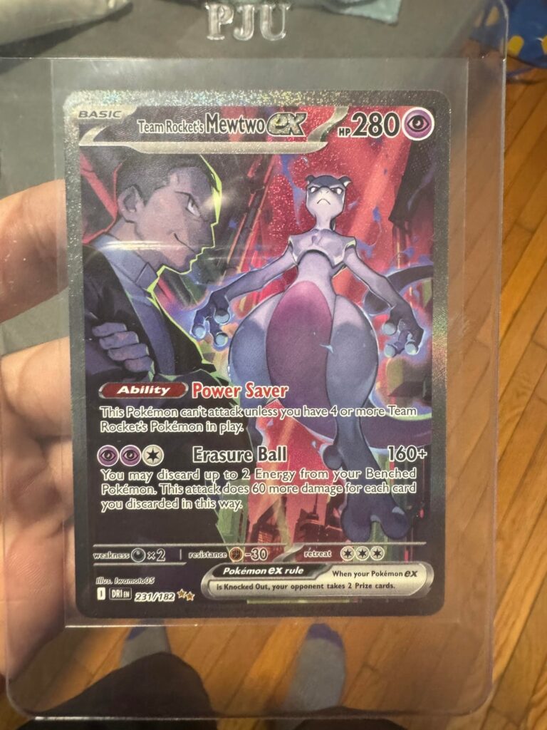 Today I finally pulled team rockets mewtwo !