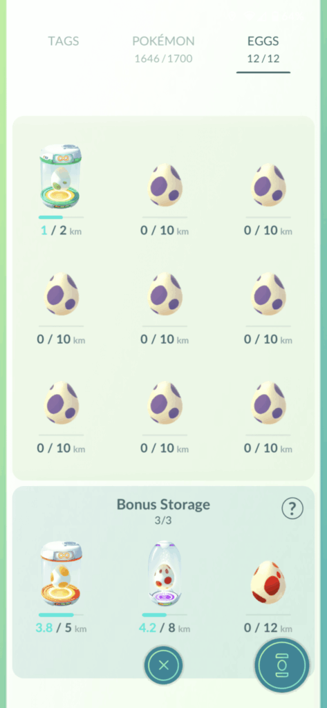 Why so many 10 km eggs?!