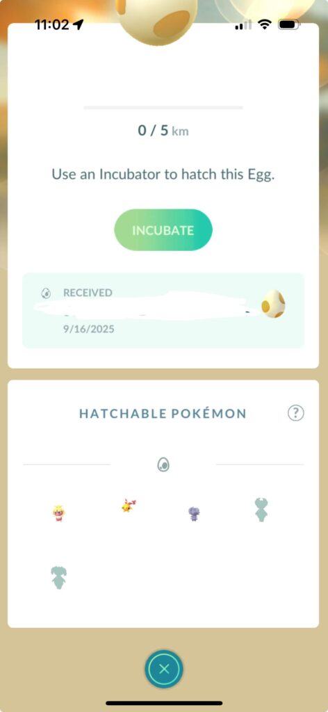 Psychic Spectacular 2025 5km Egg Rates