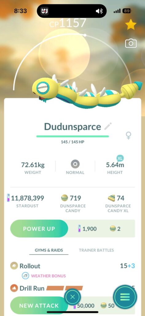 First one I evolved!