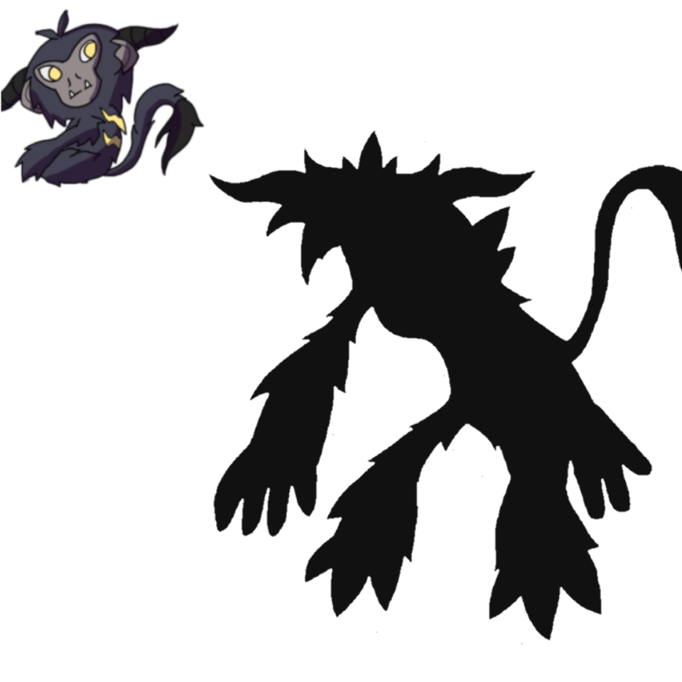 At level 30 Rajolt will evolve into...Razio, The Primate King PKMN. These Pokémon are masters at conducting electricity with their horns, able to power up their physical strikes with it. Despite their title, usually they are the kings in waiting, as one of them is set to evolve into the thunder king