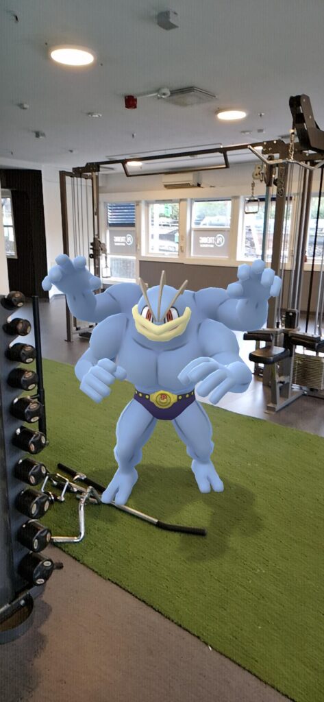 Hitting the gym with my buddy
