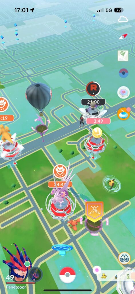 4/6 Arenas having Eggs/raids at the beginning of Make-up Raid Hour