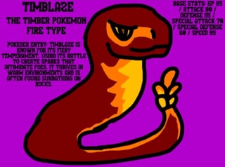 The Fire starter for me Fakemon Region, Aurora(More in description)