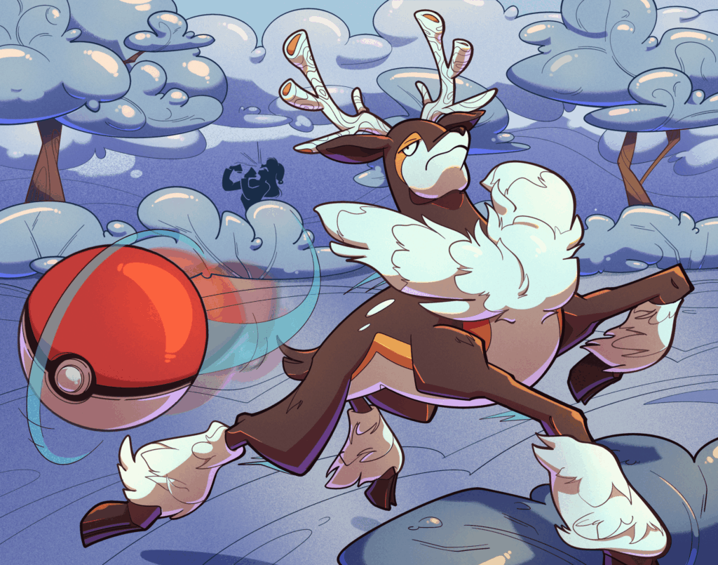 Too Majestic to Be Caught [OC]