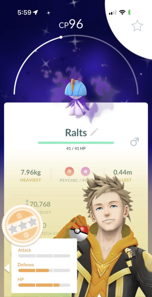 [pogo] First full odds shiny in PoGo