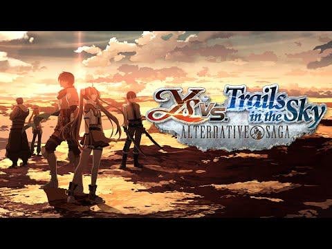 Ys vs. Trails in the Sky: Alternative Saga - Release Date Trailer (Nintendo Switch, PS4, PS5, PC)