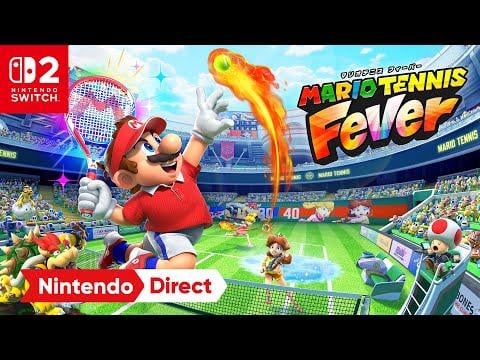 Mario Tennis Fever - Nintendo Direct 9.12.2025