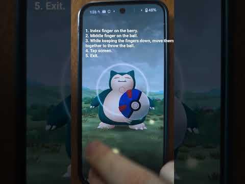 Fast catch with only one hand on the screen (and the other holds the phone)