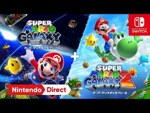 Super Mario Galaxy + Super Mario Galaxy 2 [Nintendo Direct 9.12.2025]
