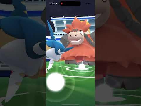 Mega Camerupt Solo Fast Moves Only (Ember/Overheat) , Rain, lvl 41 Mega Sharpedo Recycling