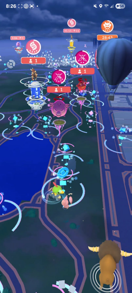 Which one of you put like 80 glacier lures in central park?
